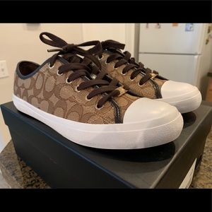New Coach Empire Outline Signature C Sneakers